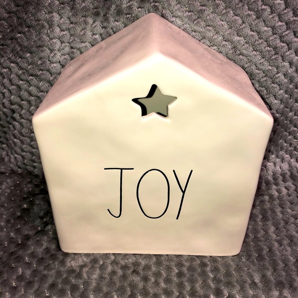Rae Dunn Large JOY Christmas House
